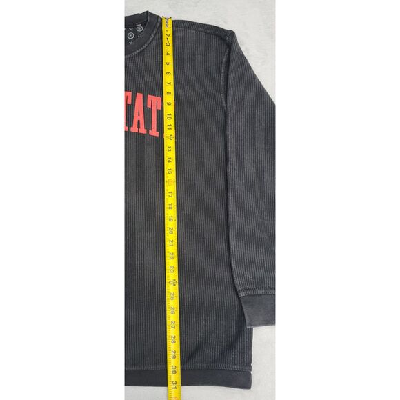 Pressbox (W) Ohio State Comfy Corded VTG Wash Basic Arch Pullover Sweatshirt XL - Picture 8 of 8